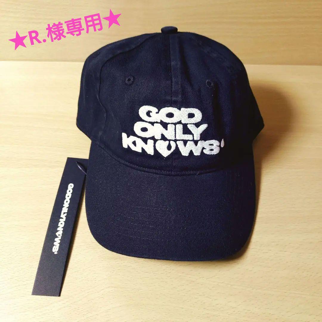 ☆R.様専用☆ GOD ONLY KNOWS キャップ 黒 - メルカリ