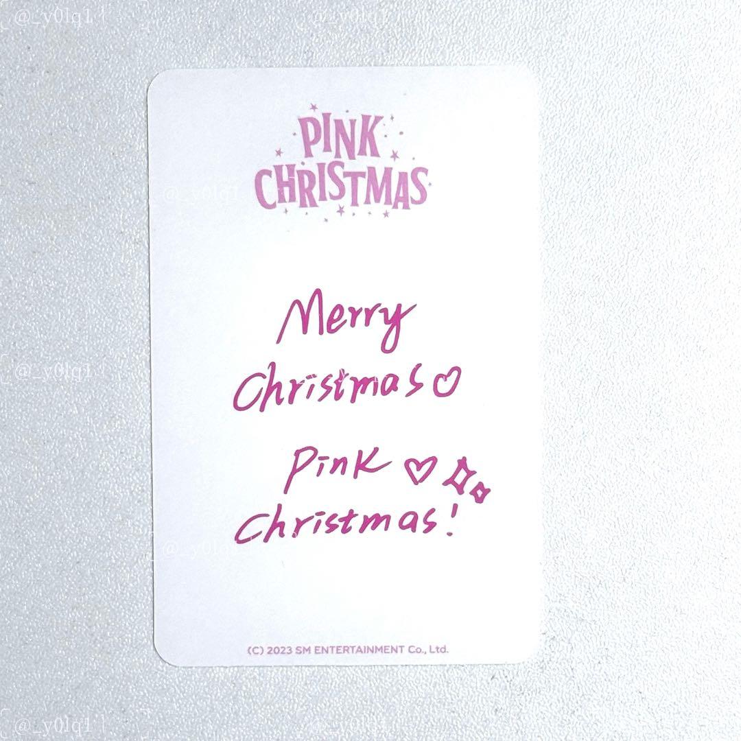 aespa ニンニン ピンククリスマス トレカ ラントレ 2023 - メルカリ