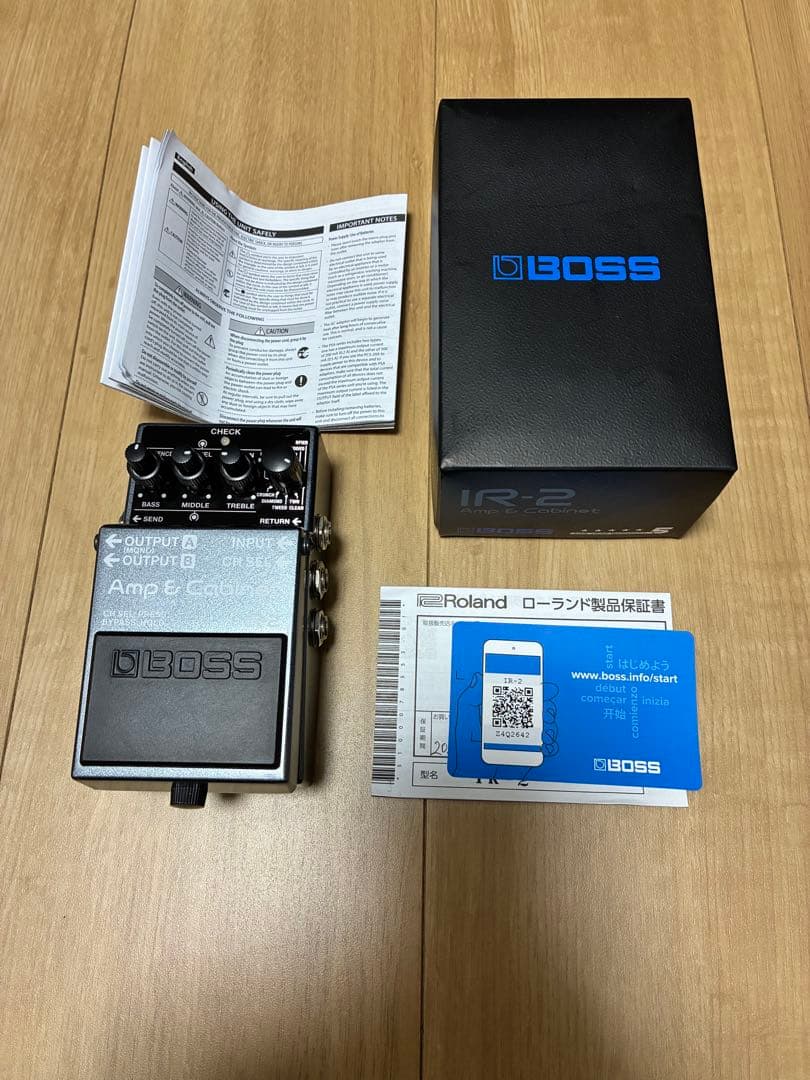 BOSS IR-2 アンプ＆キャビネットシミュレーター