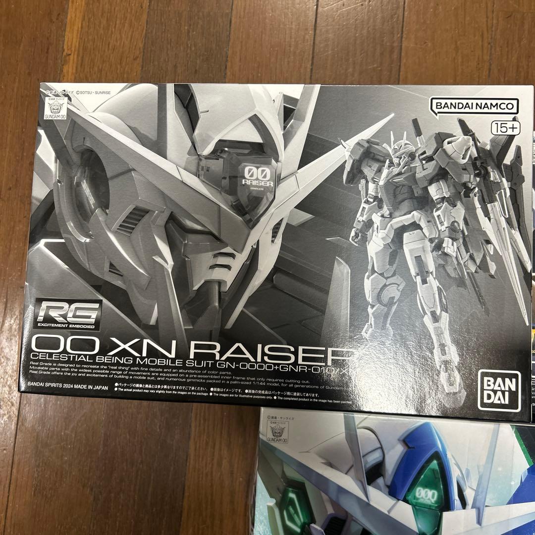 RG ダブルオーザンライザー、ダブルオーライザー、ダブルオークアンタ