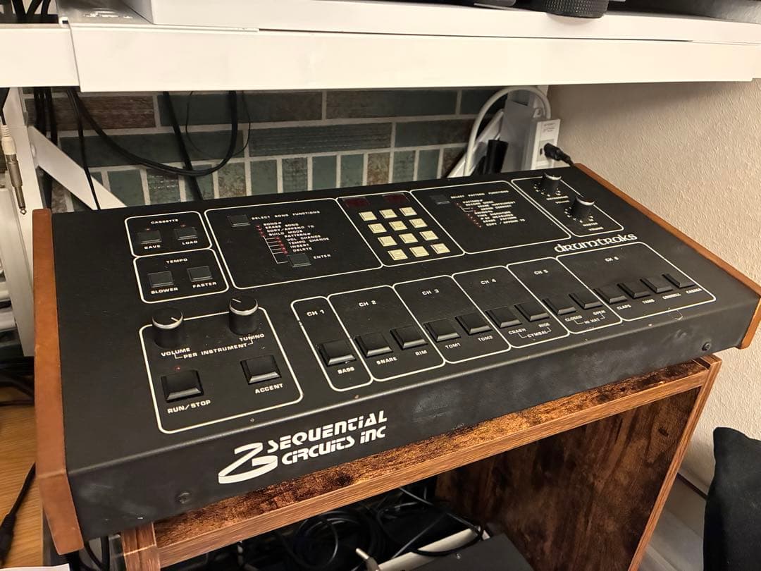 専用ケース付/動作品]Sequential Circuit drumtraks