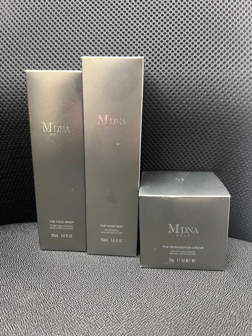 【未使用】エムディーエヌエー　スキンザ　3点セット　化粧水　洗顔料　クリーム