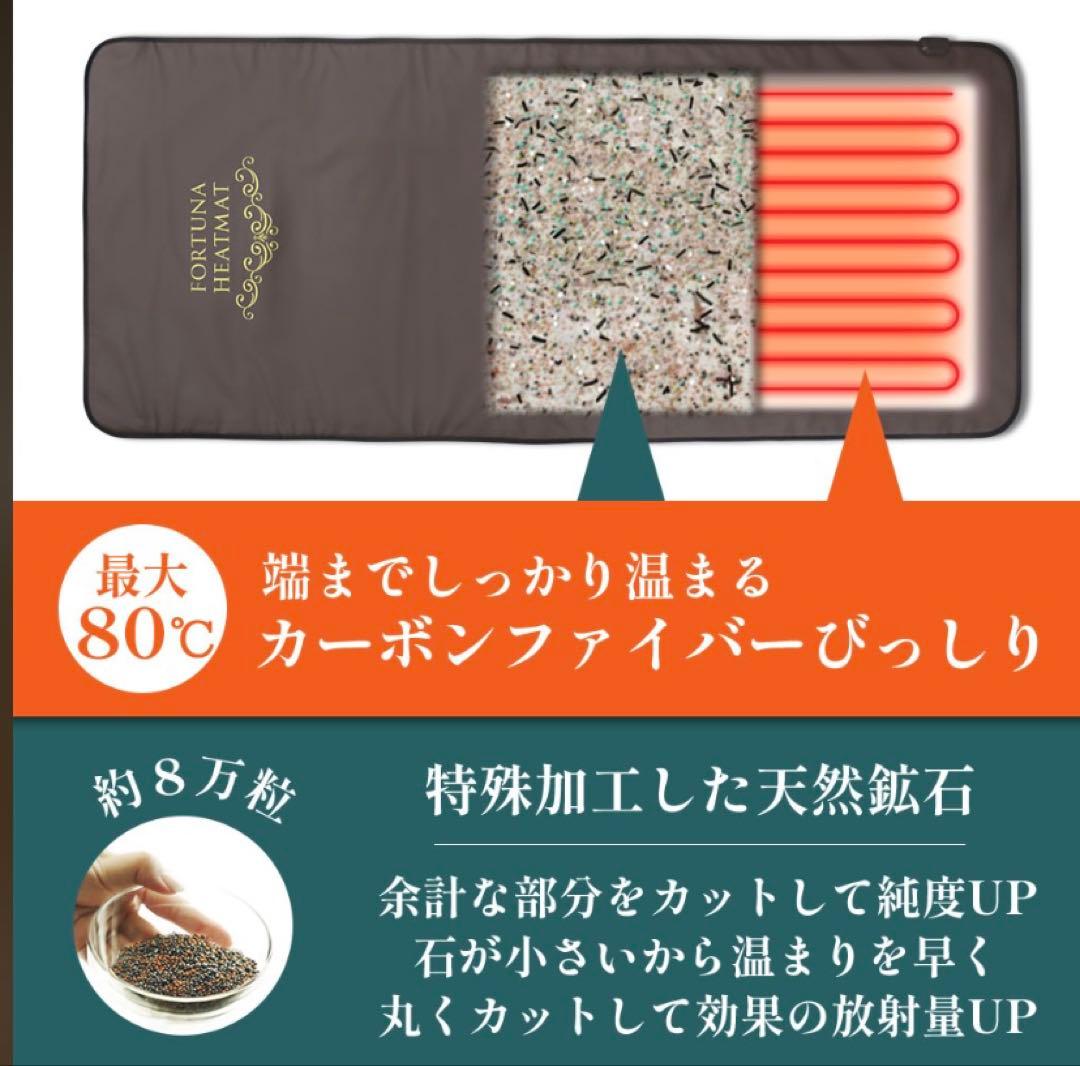 rito様専用岩盤浴ヒートマット 遠赤外線 ホットマット日本製FORUTUNA