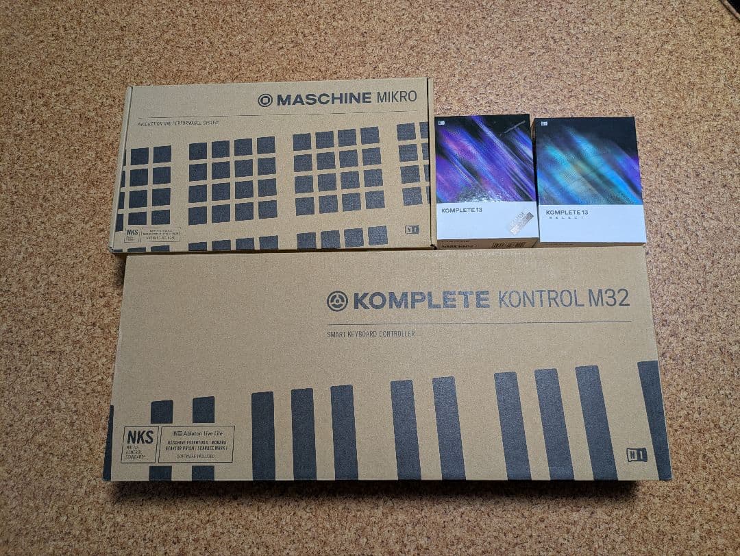 DTM・DAW KOMPLETE KONTROL M32 + MASCHINE MIKRO 3