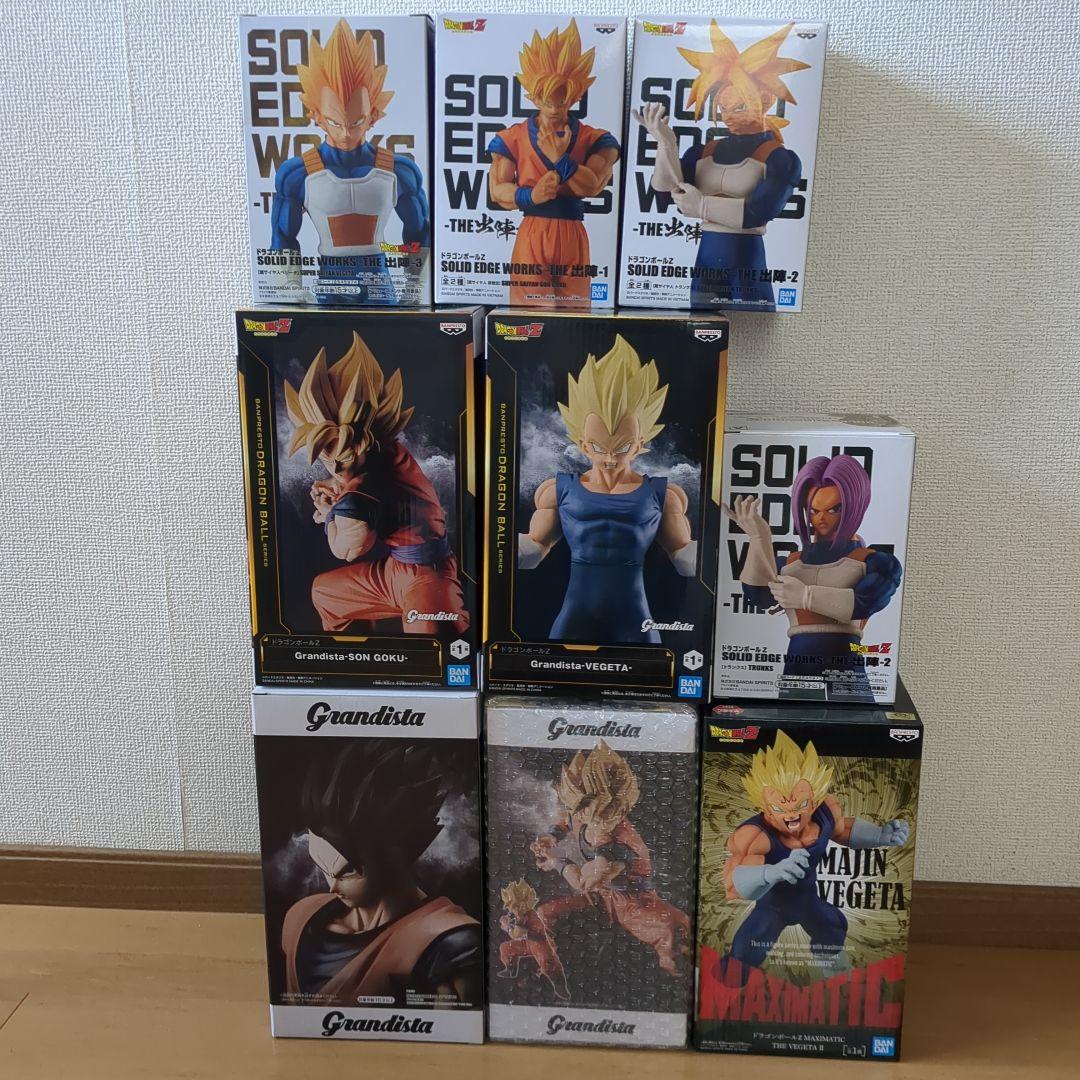 【未開封品】ドラゴンボールZ フィギュアまとめ売り Grandista / 出陣