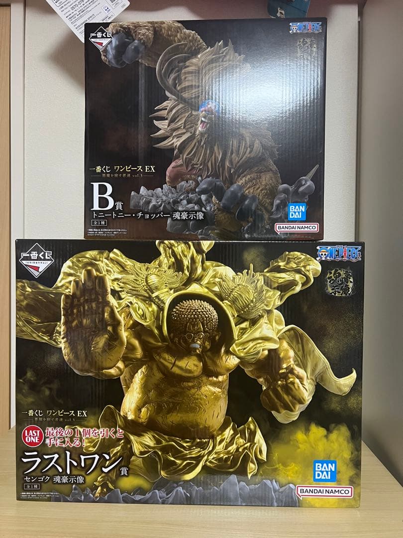 一番くじワンピース EX 悪魔を宿す者達 B賞 チョッパー ラストワン センゴク 一番くじ ワンピース EX 悪魔を宿す者達 ラストワン賞 センゴク 2個