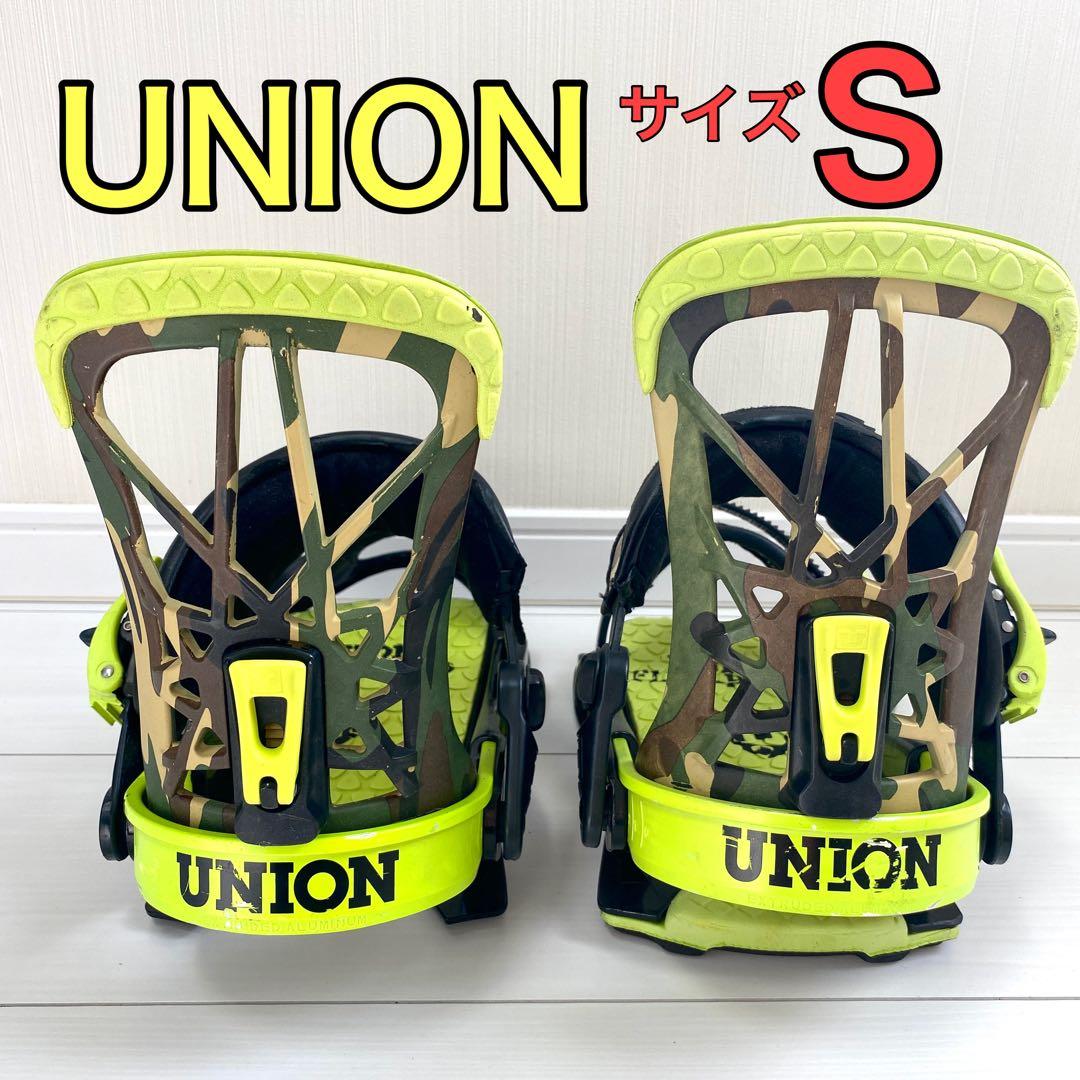 UNION スノーボード ビンディング フライトプロ カモフラ柄 迷彩柄