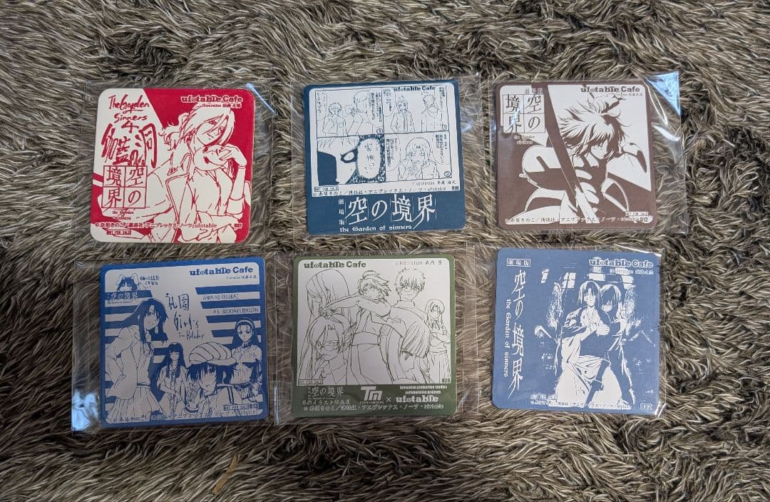 空の境界 コースター 6種類 両儀式 ufotable