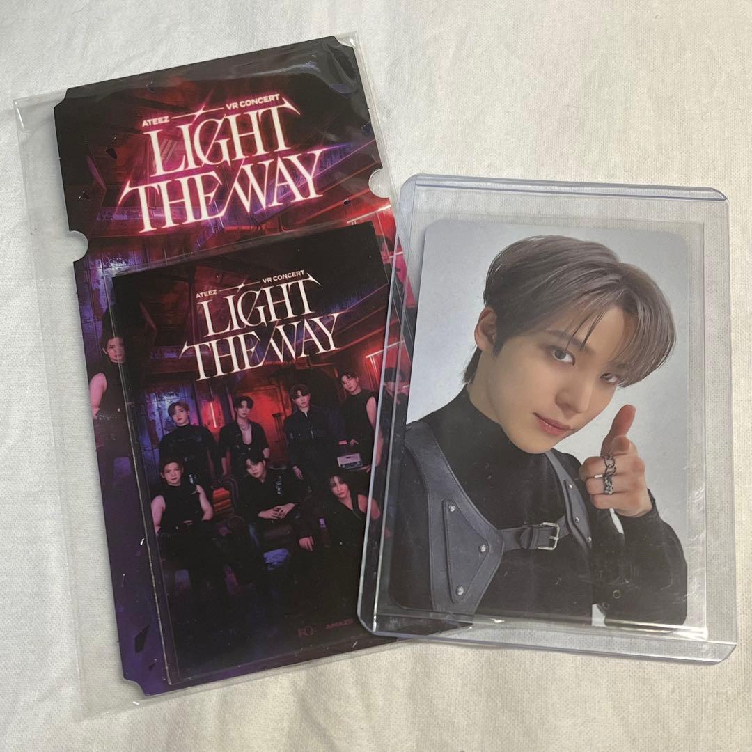 ateez VRコンサート 入場特典 ユノ トレカ チケット - メルカリ