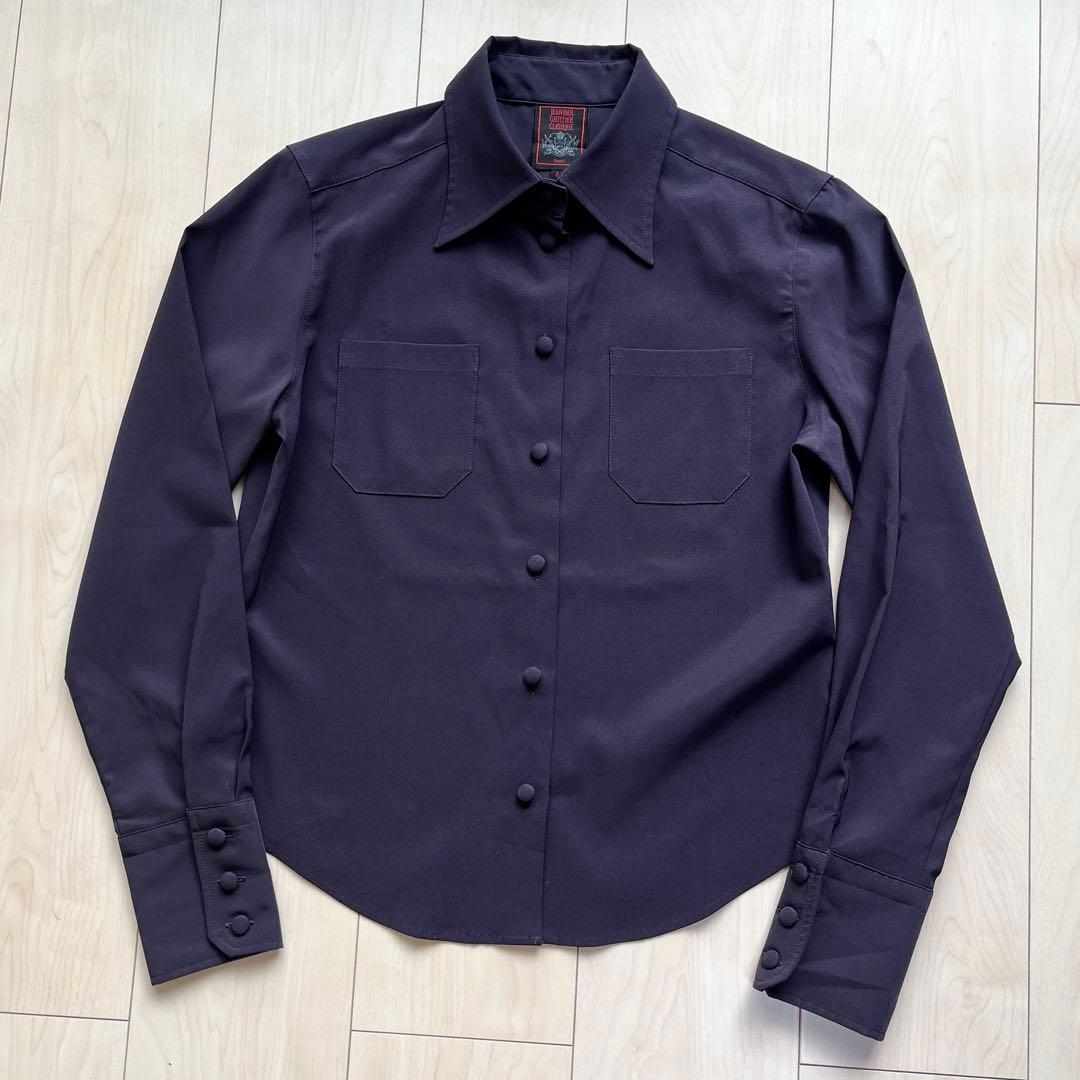 ジャンポールゴルチエ ストレッチシャツ ブラウス