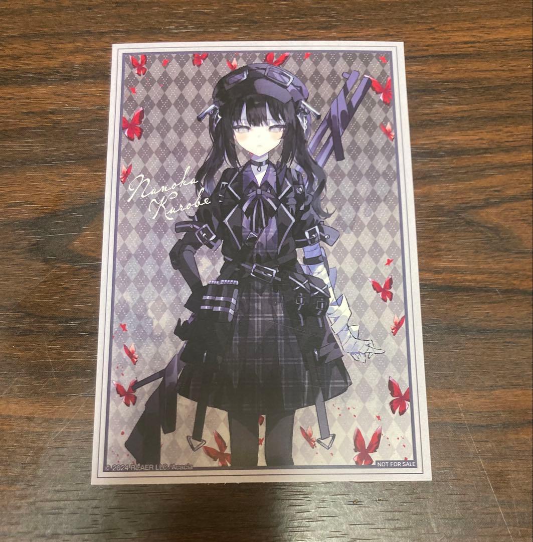 魔法少女ノ魔女裁判 タワーレコード 特典 イラストカード 黒部ナノカ