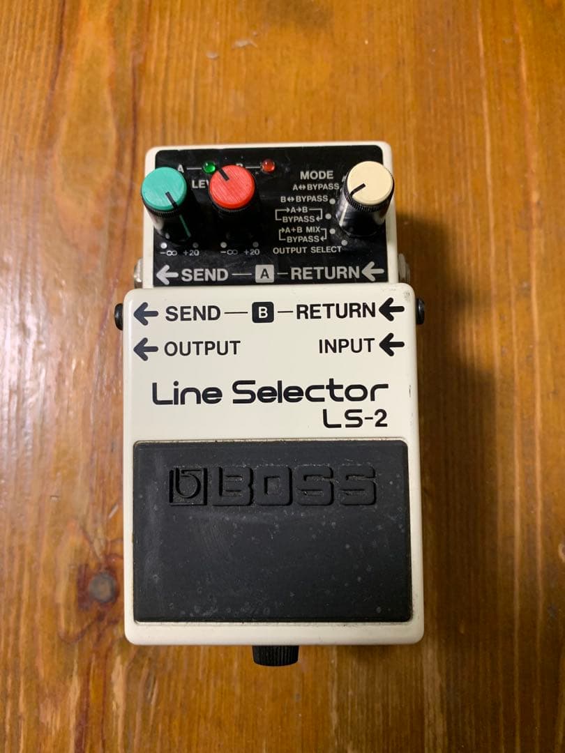 BOSS LS-2 ラインセレクター　箱、取説付き　中古