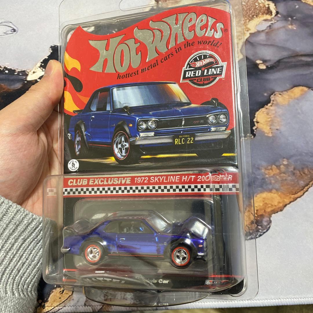ミニカー Hot Wheels RLC 1972 Skyline H/T 2000GT-R