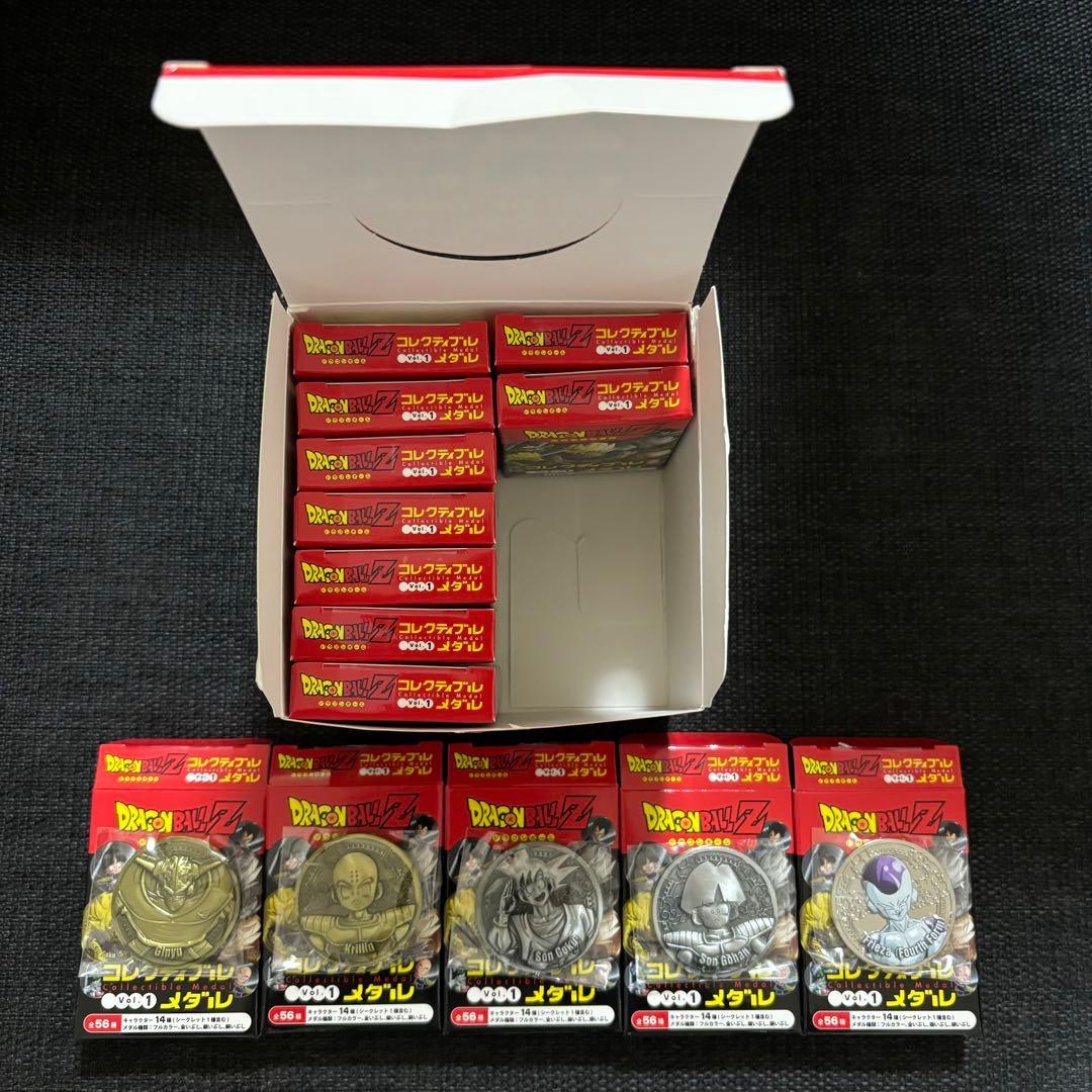 ドラゴンボールZ コレクティブルメダル Vol.1 1BOX 14種