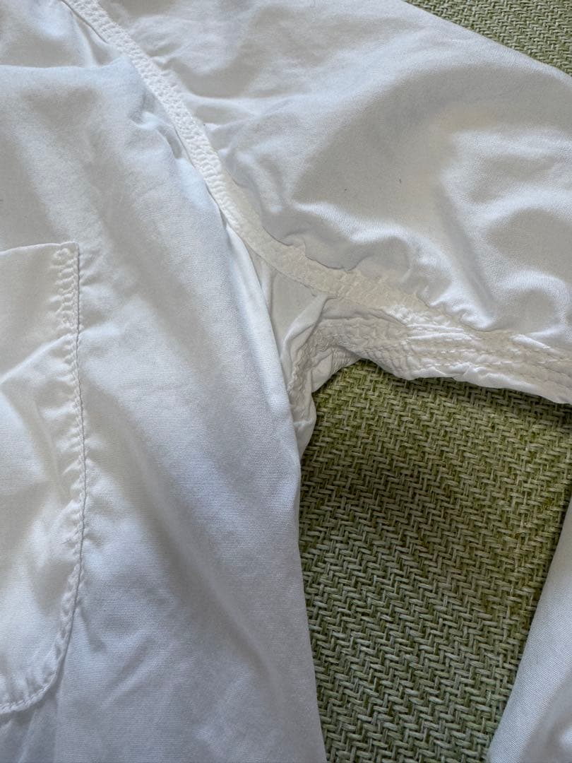 Sans Limite フリーダムスリーブボタンダウンシャツ 白 美品 - メルカリ