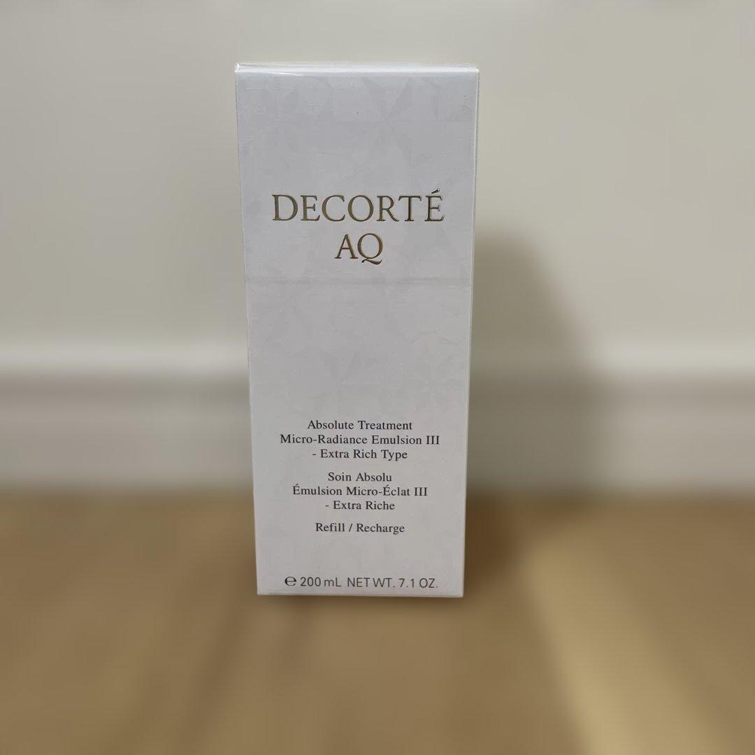 DECORTÉ AQ アブソリュートエマルジョンマイクロラディアンスⅢ