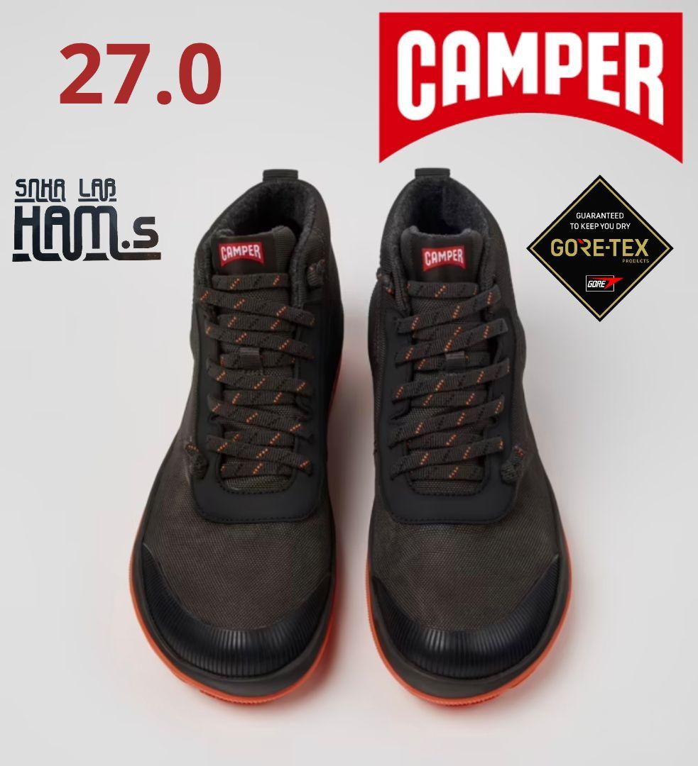 未使用　極美品　CAMPER　ペウピスタ　ゴアテックス　防水　ペウカミ