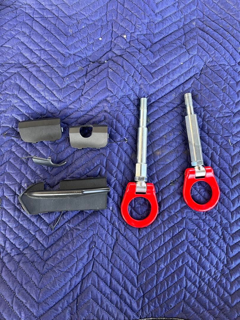 クスコ 牽引フック フロントとリア GR86 ZN8, BRZ ZC6 ZD8 LAILE（レイル） ZN8 GR86 牽引フック スイングタイプ フロント