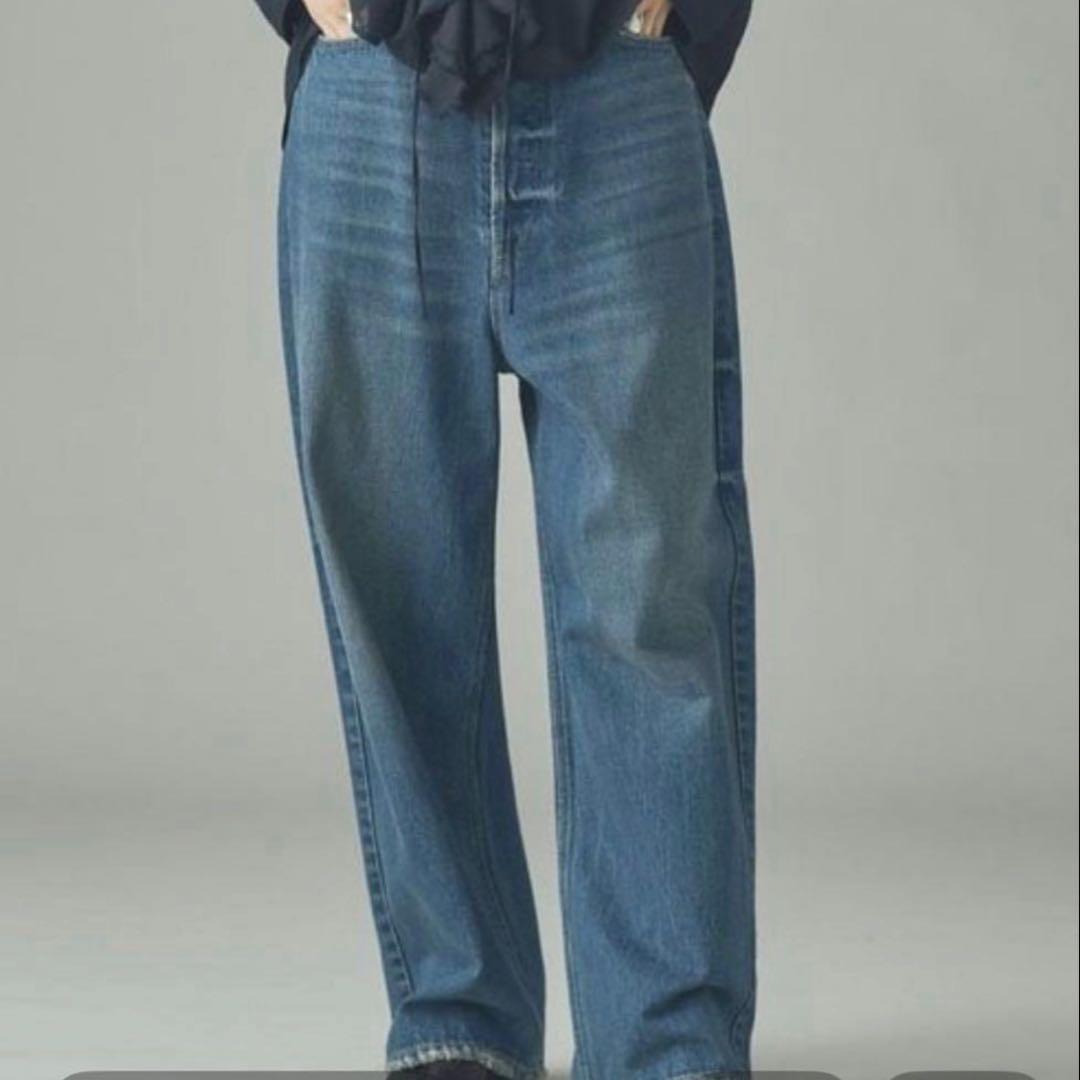 Curensology ＜&RC ＞ ワイドルーズデニムパンツ38