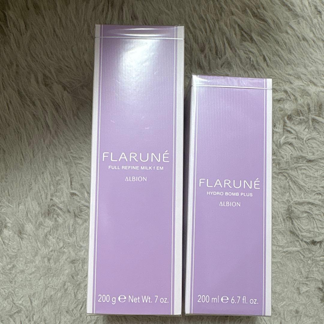 【新品未使用】ALBION FLARUNÉ 化粧水乳液セット