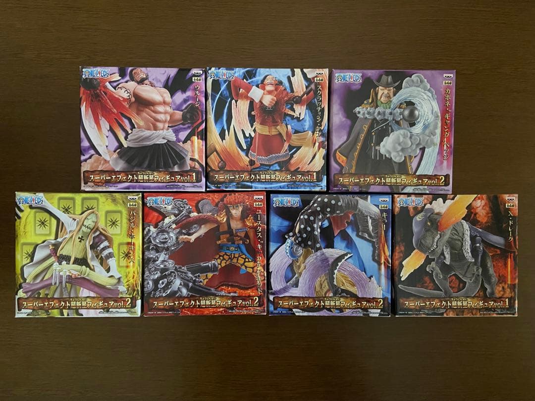 ワンピース スーパーエフェクト 超新星 フィギュア 7種