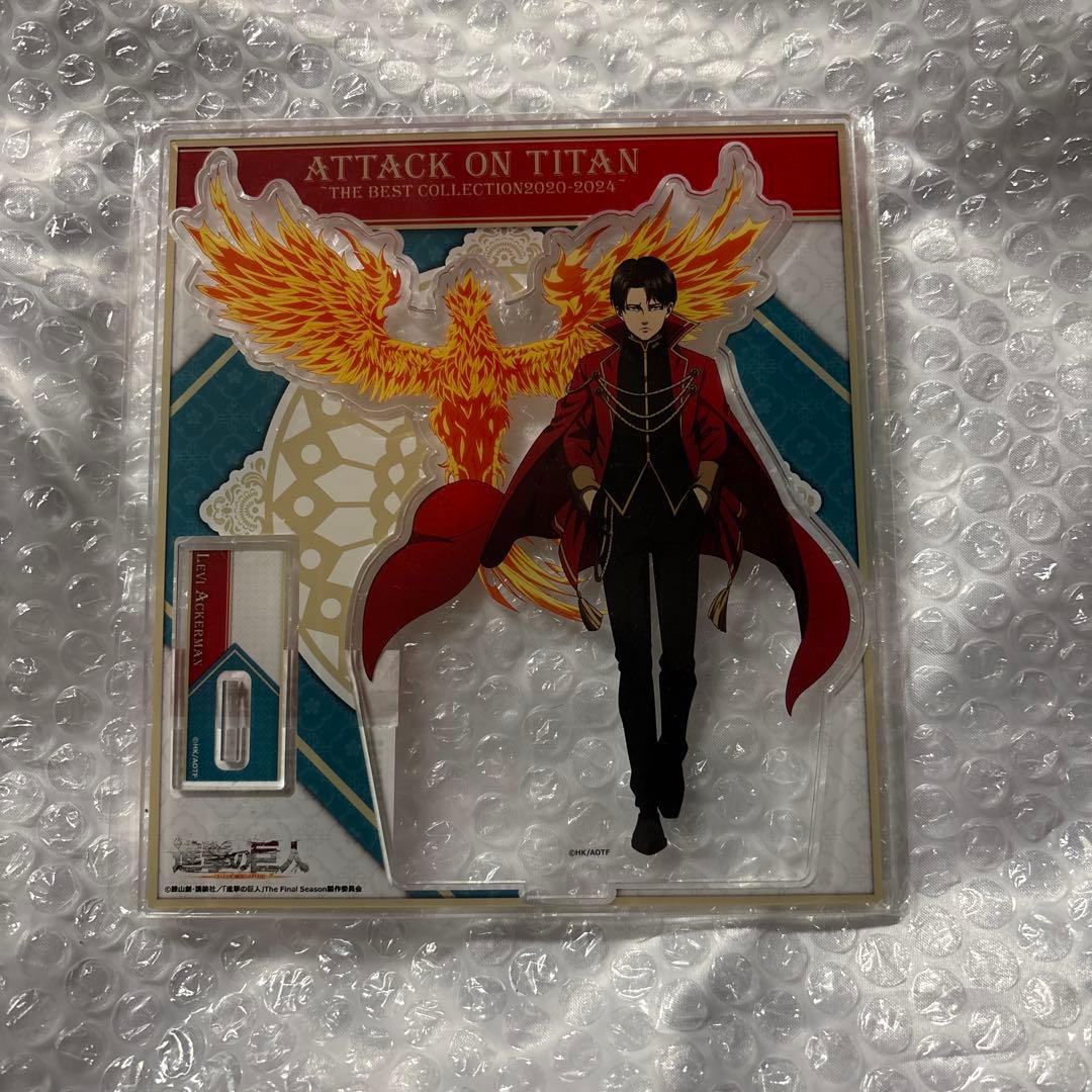 進撃の巨人 アクリルスタンド アクスタ カラオケの鉄人 カラ鉄