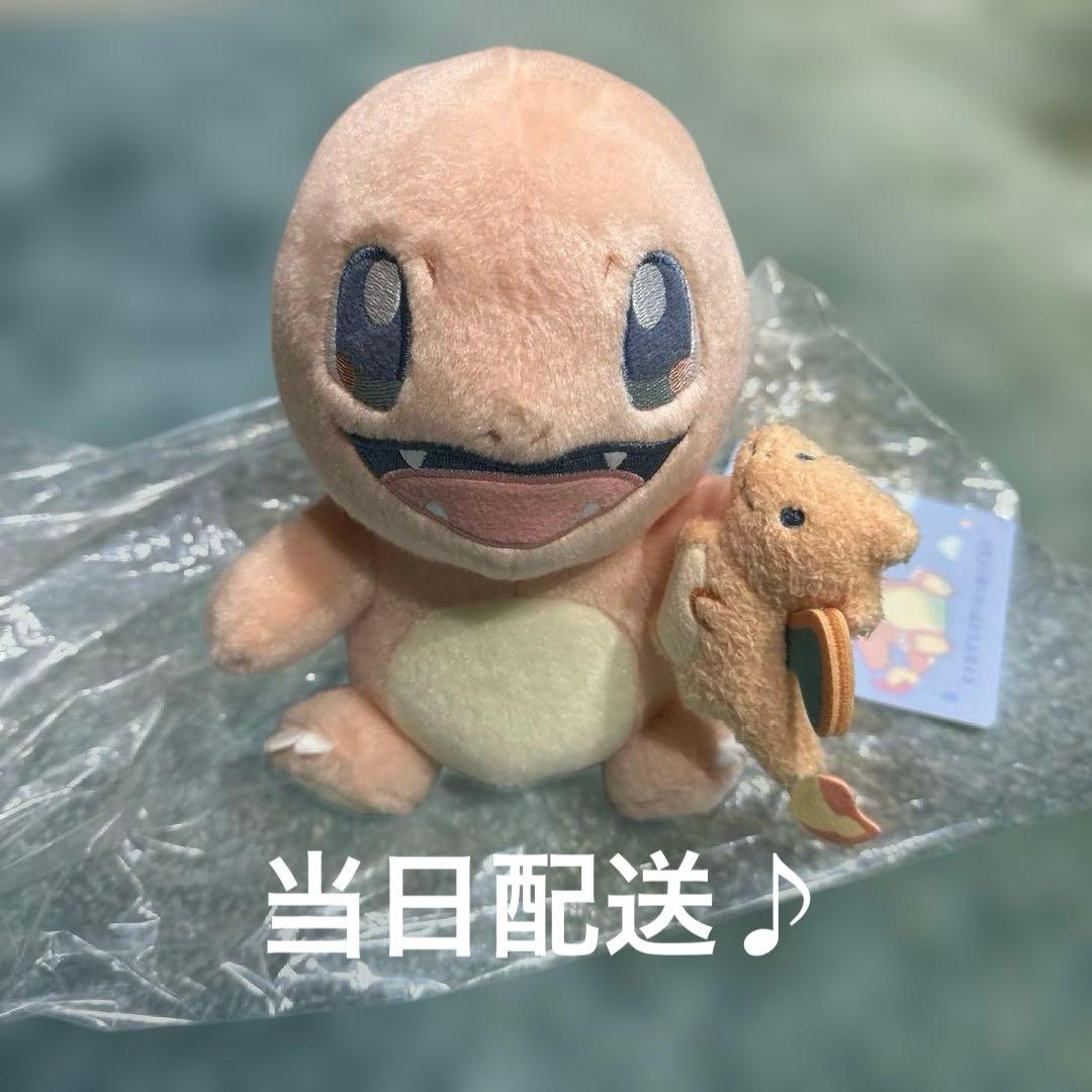 ポケモン Little daydream ヒトカゲ リザードン ぬいぐるみ - メルカリ