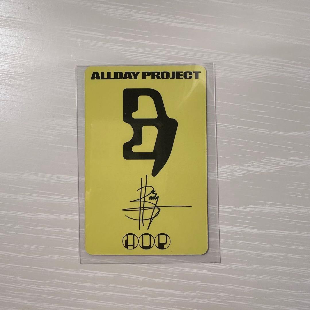 ALLDAY PROJECT ADP 封入 トレカ ベイリー - メルカリ