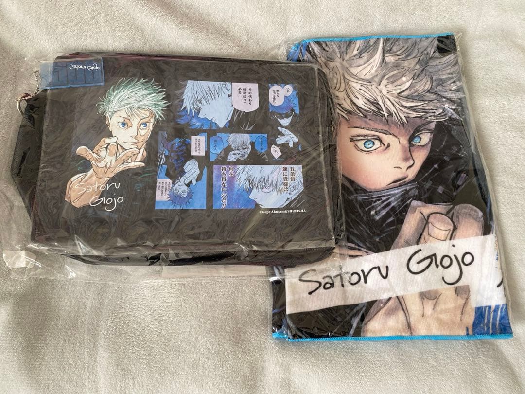 呪術廻戦 五条悟 魅せ窓ショルダーバッグ タオル 新品未開封 - メルカリ