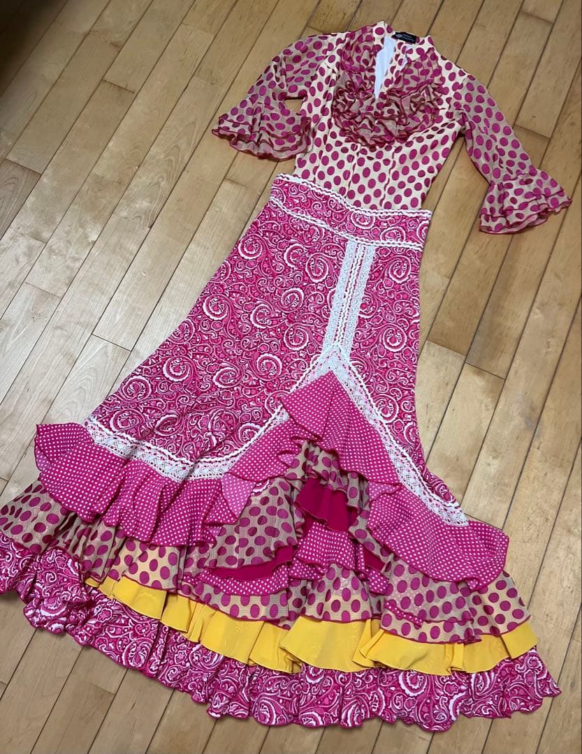 SONIA JOHNESフラメンコドレス ツーピース