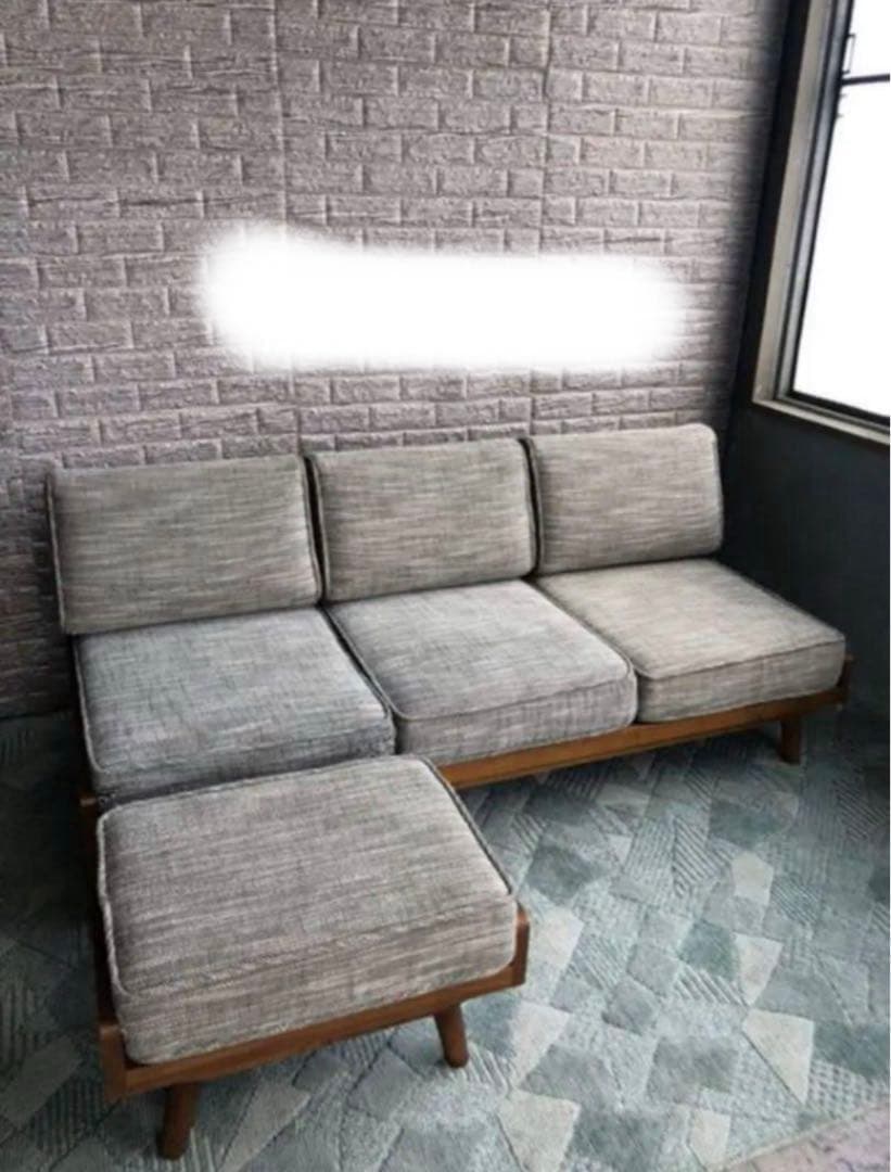 専用unico Albero アルベロ ソファ オットマン セット 北欧テイスト