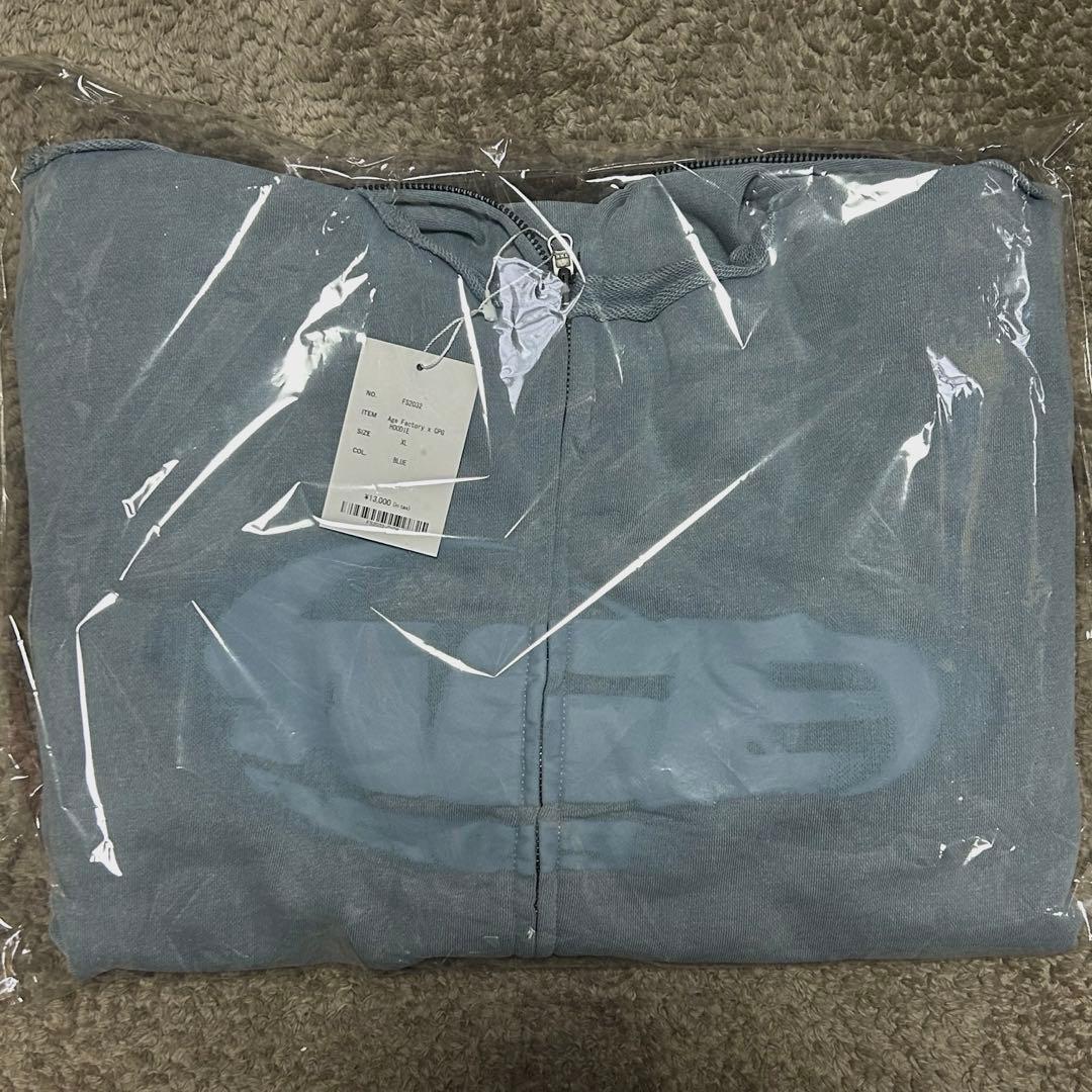 完売品】Age Factory × CPG HOODIE パーカー XL - メルカリ