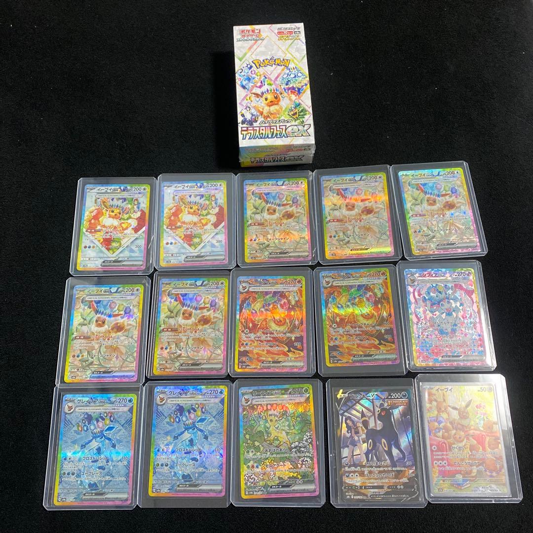 テラスタルフェス未開封BOX➕イーブイsarセット 2026年最新】テラスタルフェス イーブイの人気アイテム - メルカリ