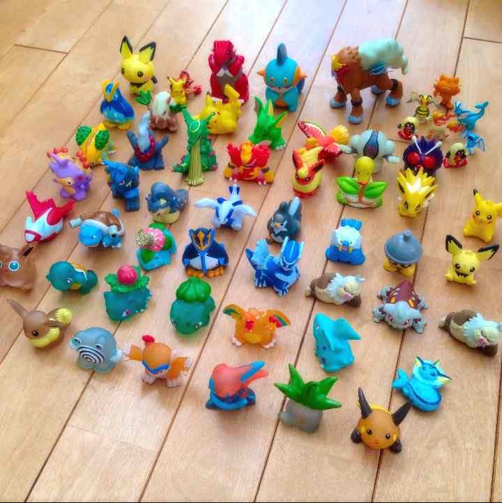 ポケモン フィギュア 指人形 大量 3枚目まで 指人形 ポケットモンスター ポケモン指人形大量 500個前後 ケース付き