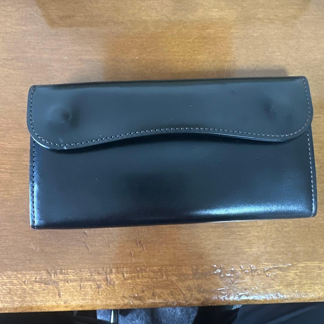 ワイルドスワンズ長財布　牛革レザー　サドル　WAVE
