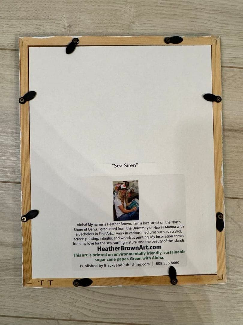 フレーム付き ヘザーブラウン アート Sea Siren - メルカリ