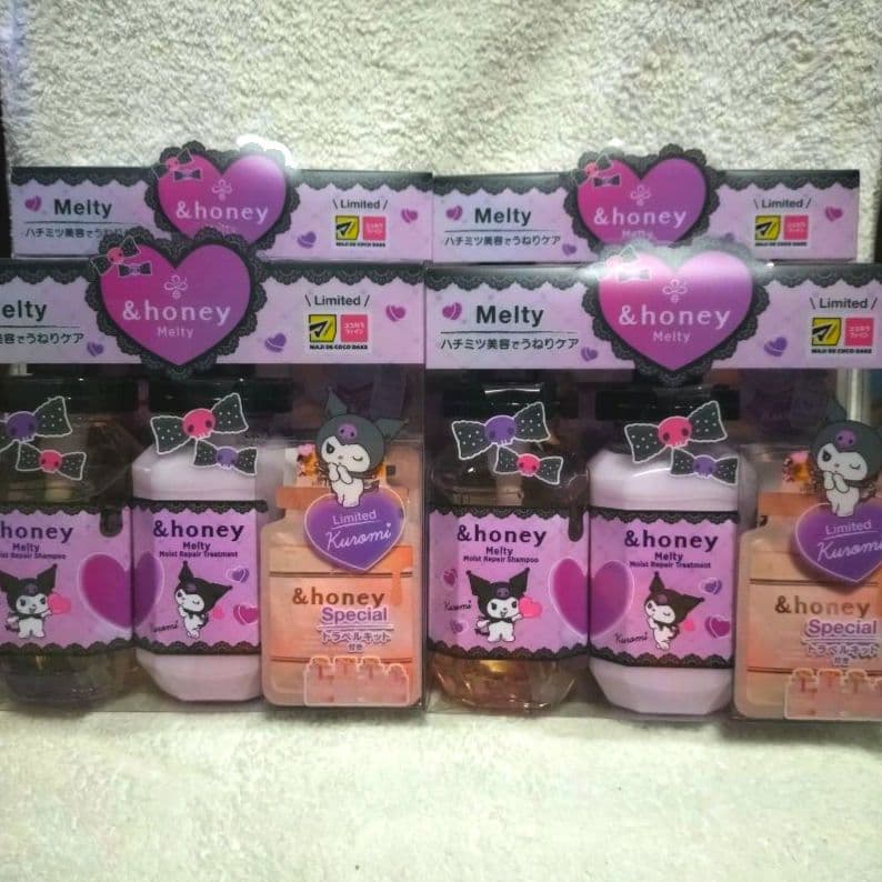 アンドハニー クロミ メルティ シャンプー＆ヘアトリートメント ペアセット 4組