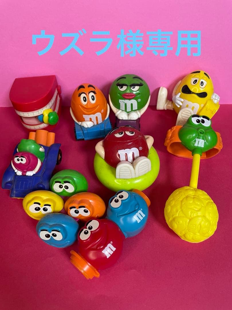 ウズラ 　M&M'sキャラクターおもちゃセット