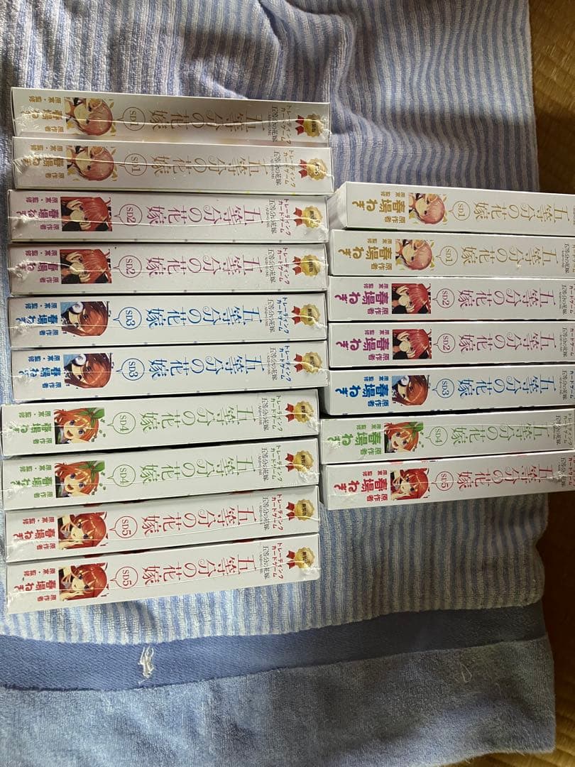 五等分の花嫁　カードゲーム　スタートデッキ　×17個