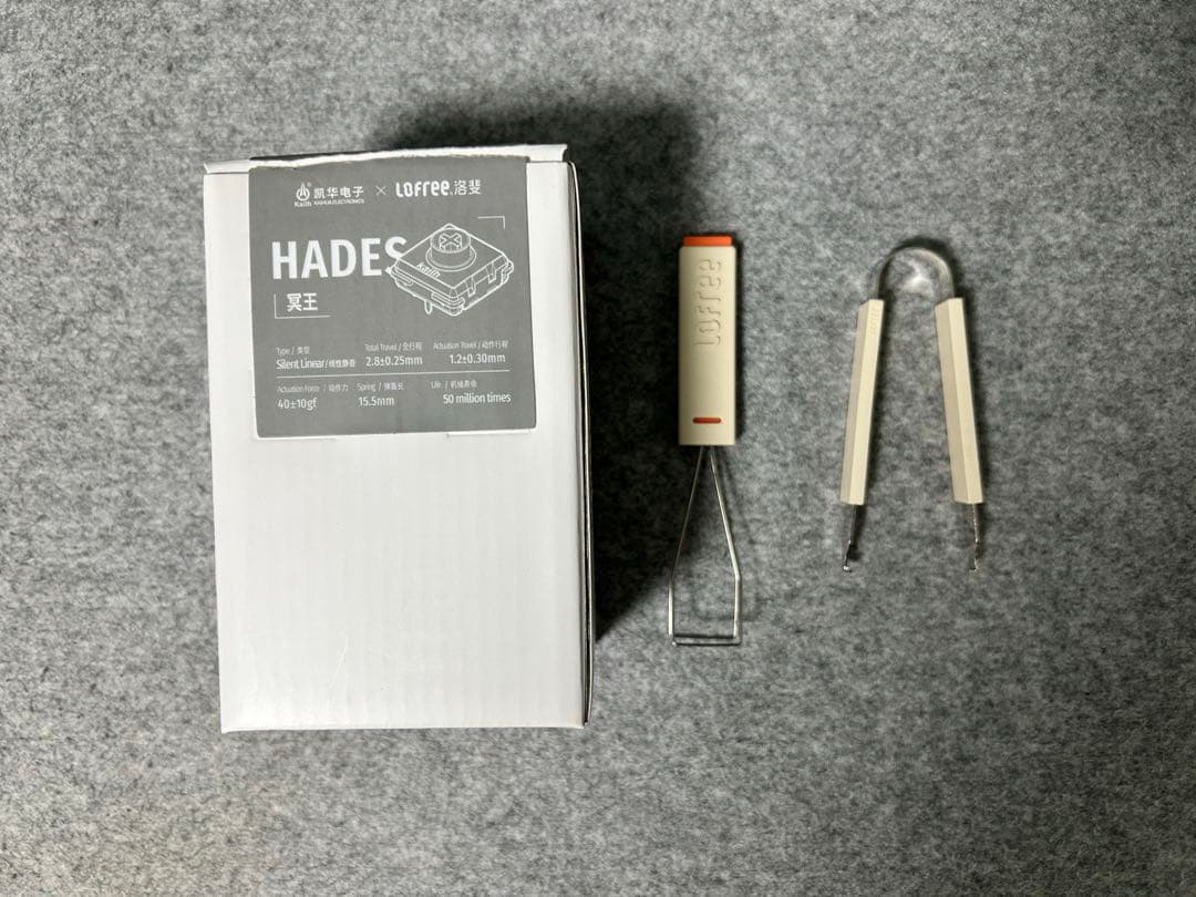 HADES Lofreeキースイッチ 106個 ハデス メカニカルキーボード