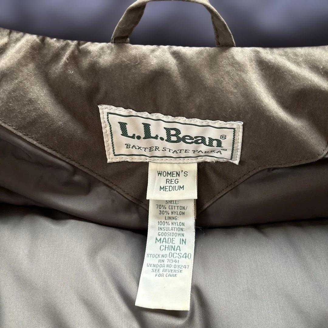 L.L.Bean ダウンジャケット レディース REG M ダークブラウン