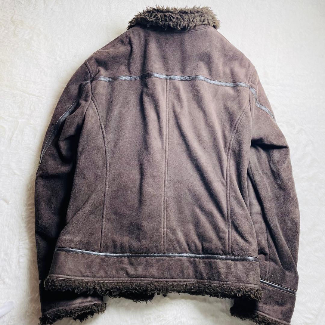 幻の逸品 未使用級 BURBERRY BLACK LABEL ムートンジャケット - メルカリ