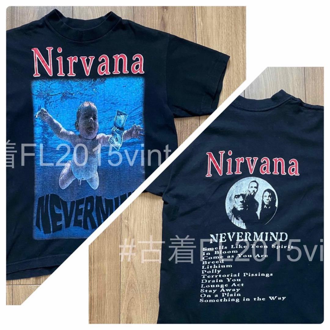 【90's】 Nirvana NEVERMIND Tee 90s NIRVANA NEVERMIND tee – NEVERKNOWS