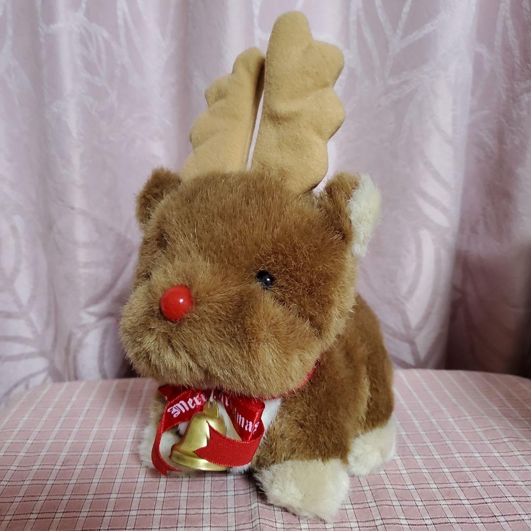 昭和レトロ チムニーワールド トナカイ ぬいぐるみ エミリオ - メルカリ