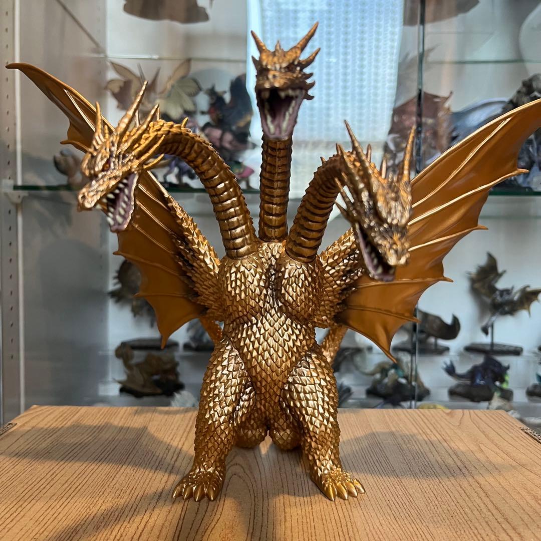 東宝怪獣コレクション キングギドラ フィギュア DeAGOSTINI (ディアゴスティーニ) フィギュア 東宝怪獣コレクション
