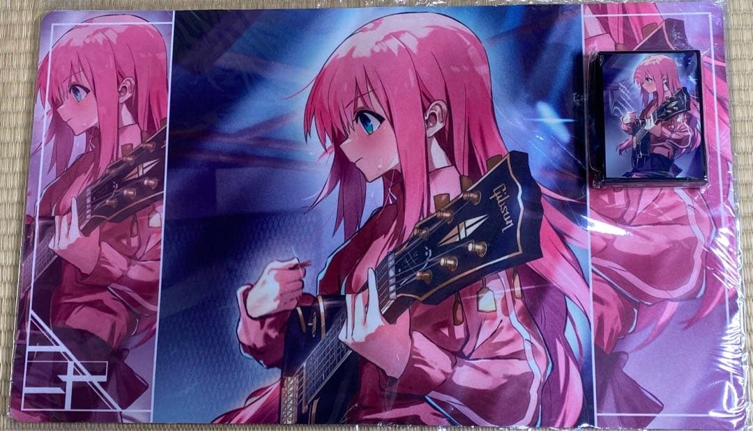 混沌の女神さま　ぼっちちゃん　プレイマット ぼっち・ざ・ろっく！ ラバーマット (後藤ひとり)[カーテン魂]《在庫切れ》