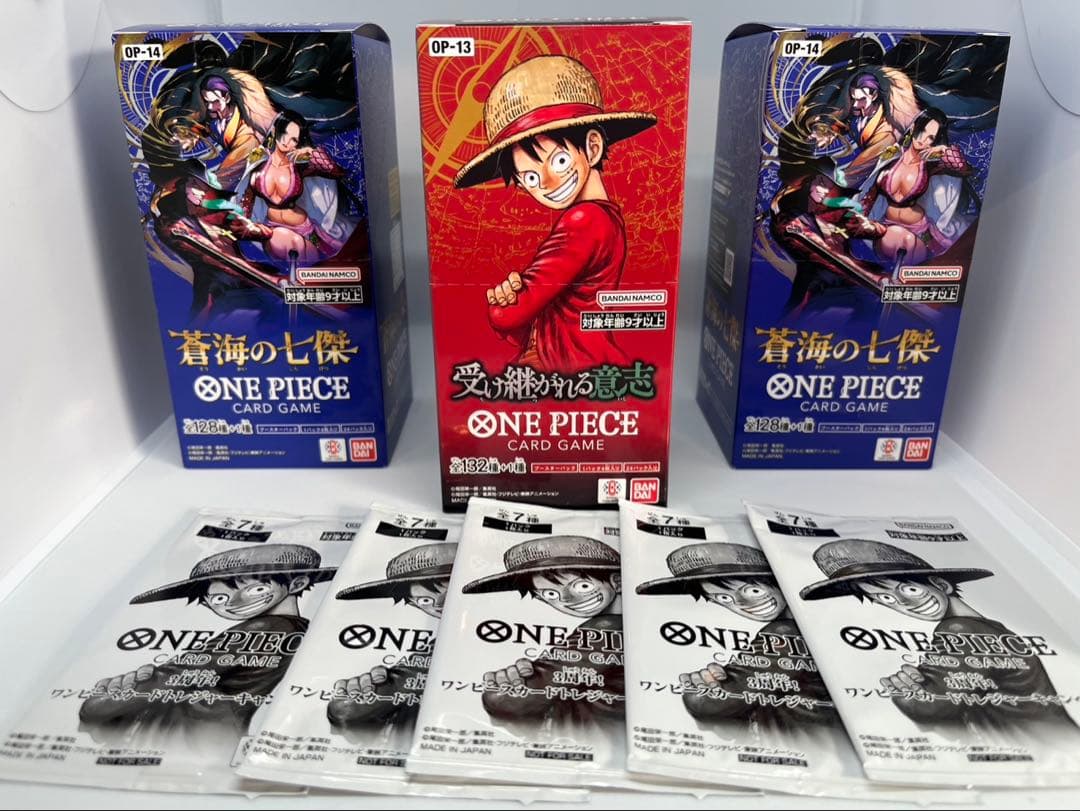 受け継がれる意志 蒼海の七傑2BOX テープ付き プロモ付 合計3BOXセット