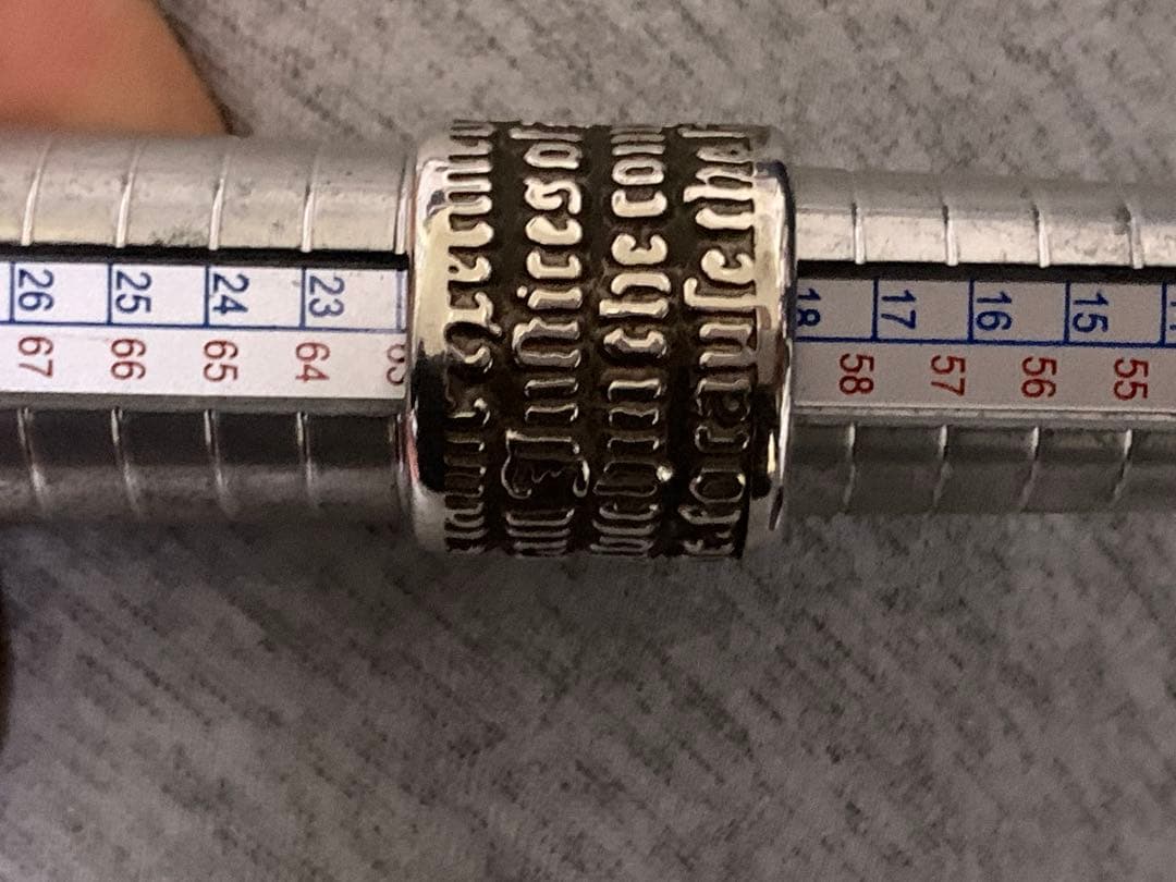 VASS LUDACER 幅広のスターリングシルバーリング - メルカリ