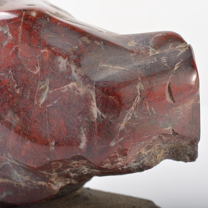 Gojyo様専用 天然石 佐渡赤玉石 赤石 重さ約1.1kg 台付 VR6363 - メルカリ