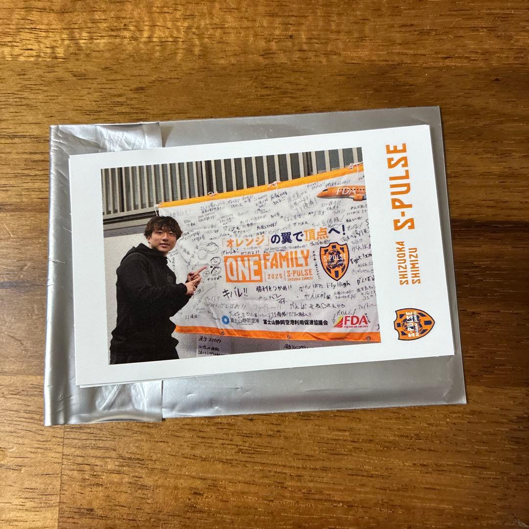 清水エスパルス 応援グッズ 山原怜音選手チェキ風フォトカード - メルカリ